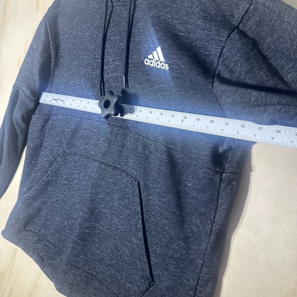 Adidas Team Issue Pullover Hoodie Black Size Large - Picture 4 of 8